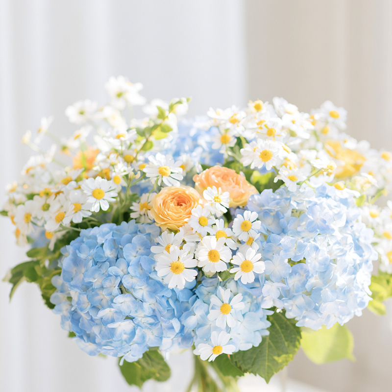 あじさいの花束のフリーアイコン