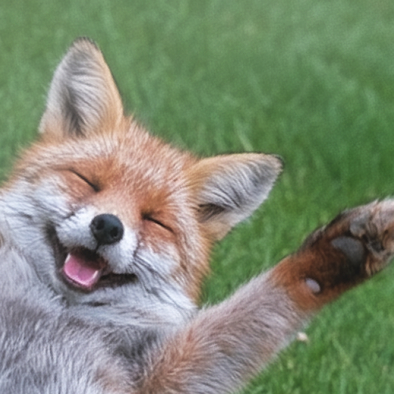 かわいい狐のフリーアイコン