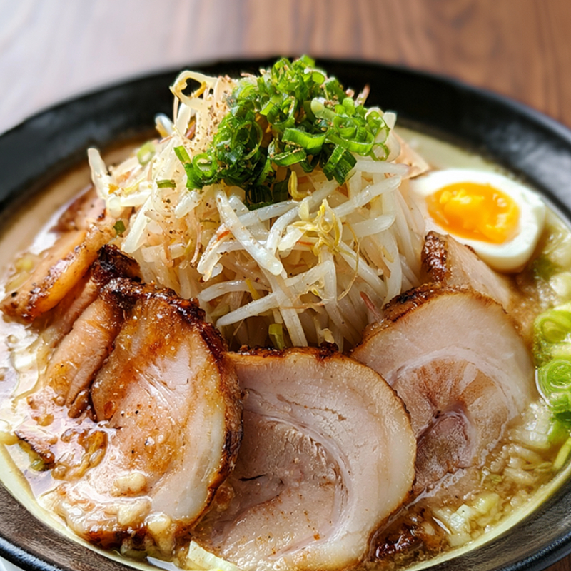 ドアップのラーメンのフリーアイコン